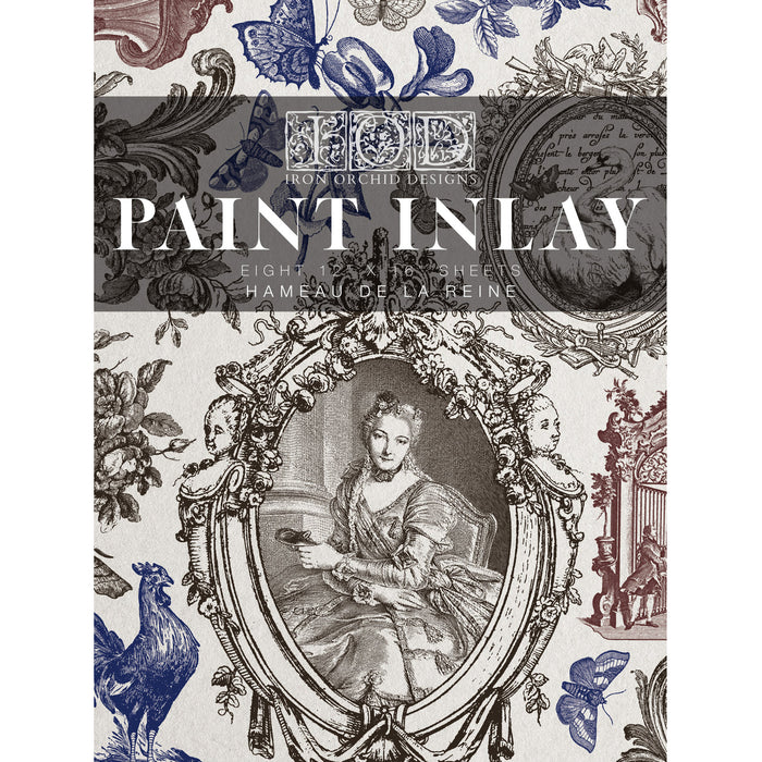 IOD Hameau De La Reine Paint Inlay - Iron Orchid Designs