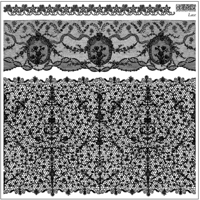 IOD Lace Decor Stamp - Iron Orchid Designs