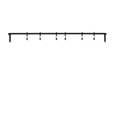 Iron Hat Rack