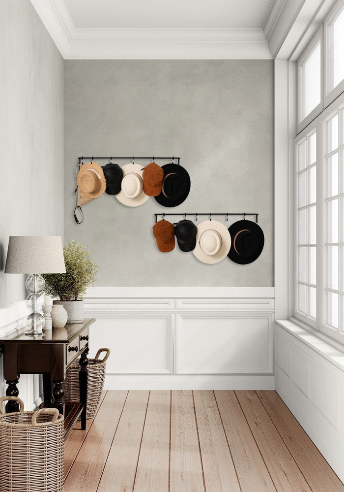 Iron Hat Rack