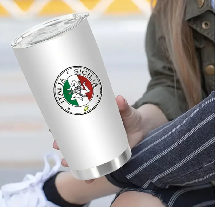 Italia Sicilia 20oz. Stainless Steel Insulated Tumbler