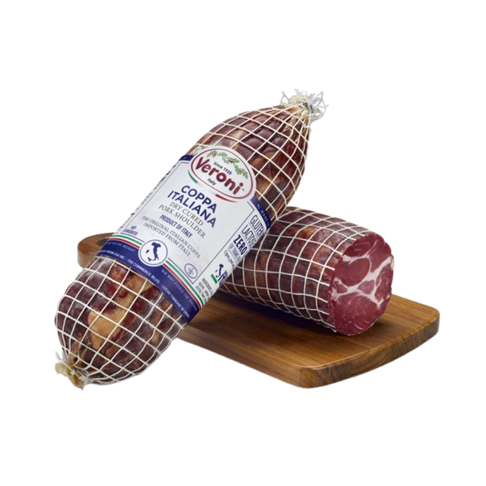 Italian Made Coppa - Dry Cured 3.5 To 4lb Each (2-Pieces Per Case)