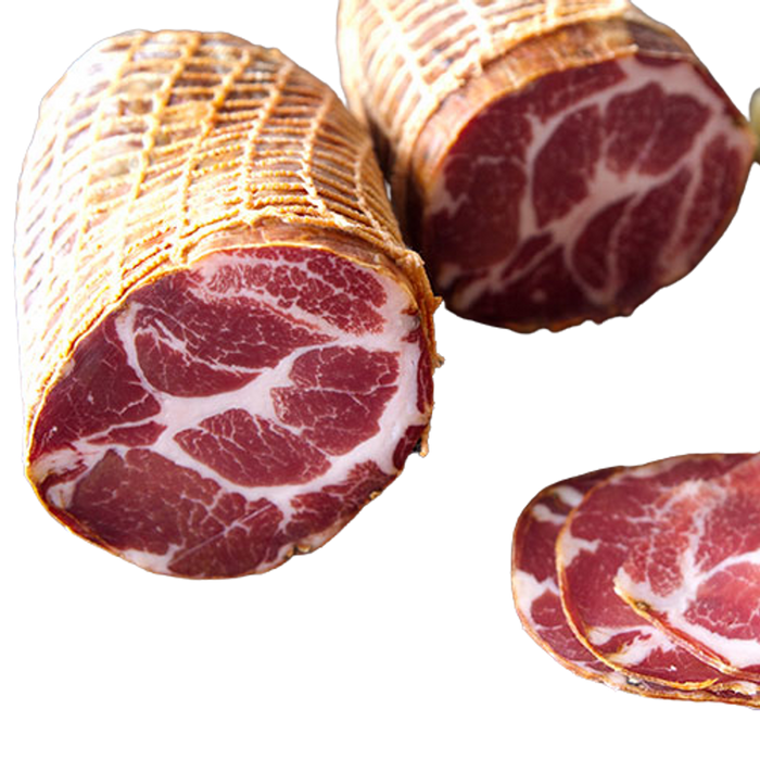 Italian Made Coppa - Dry Cured 3.5 To 4lb Each (2-Pieces Per Case)