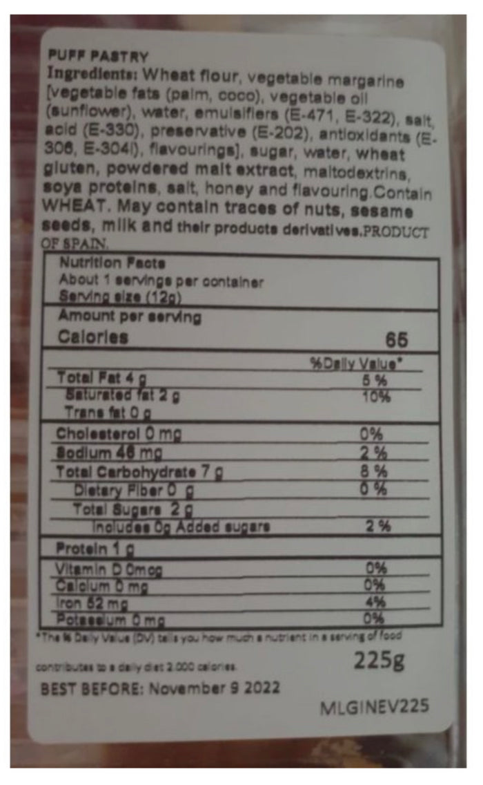 La Mole – GINEVRINE (Case of 8-packs 225grams Each