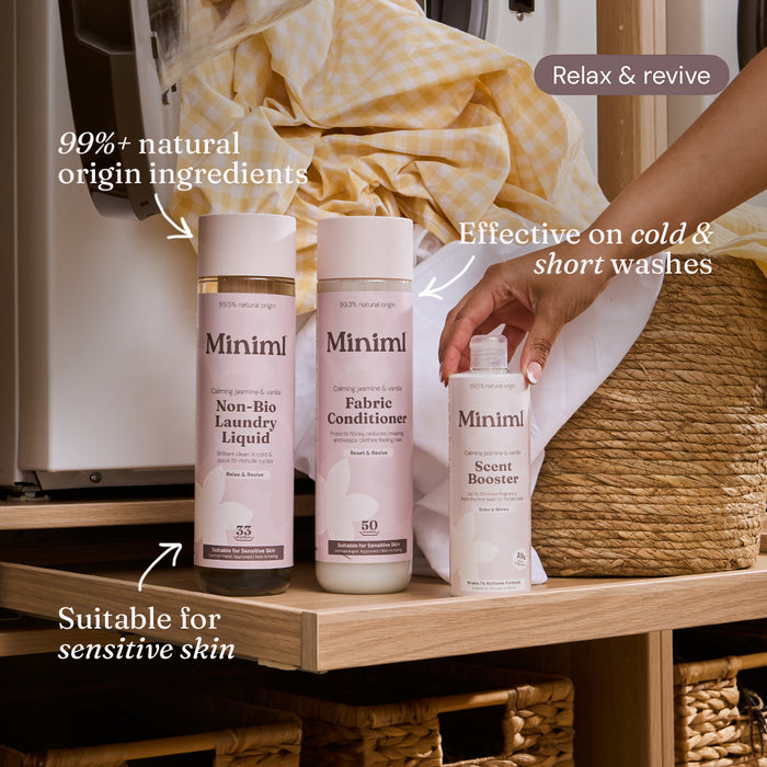 Laundry Essentials Bundle - Calming Jasmine + Vanilla