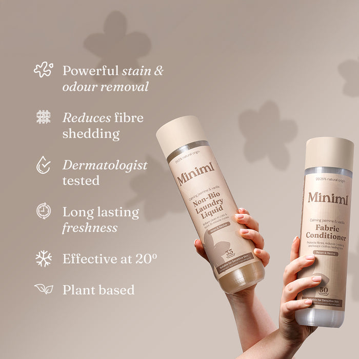 Laundry Essentials Bundle - Calming Jasmine + Vanilla