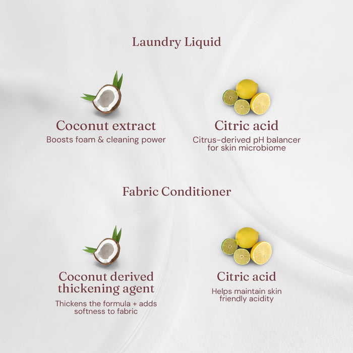 Laundry Essentials Refill Bundle - Uplifting Dragonfruit + Orchid