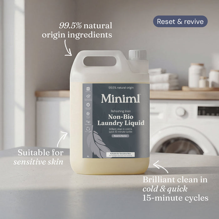 Laundry Liquid - Refreshing Linen - Bulk Refill (165 Washes)