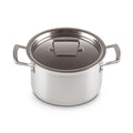 Le Creuset Classic 3 Ply Stainless Steel Deep Casserole - 20cm