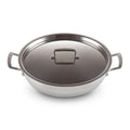 Le Creuset Classic 3 Ply Stainless Steel Non Stick Shallow Casserole - 30cm