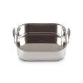 Le Creuset Classic 3 Ply Stainless Steel Square Roaster - 26cm