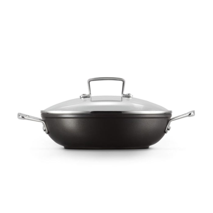 Le Creuset Toughened Non-Stick Shallow Casserole with Lid - 26cm