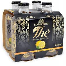LEMON ICED TEA - SAN BENEDETTO - INDIAN BLACK TEA - 8.5OZ (Case of 12 )