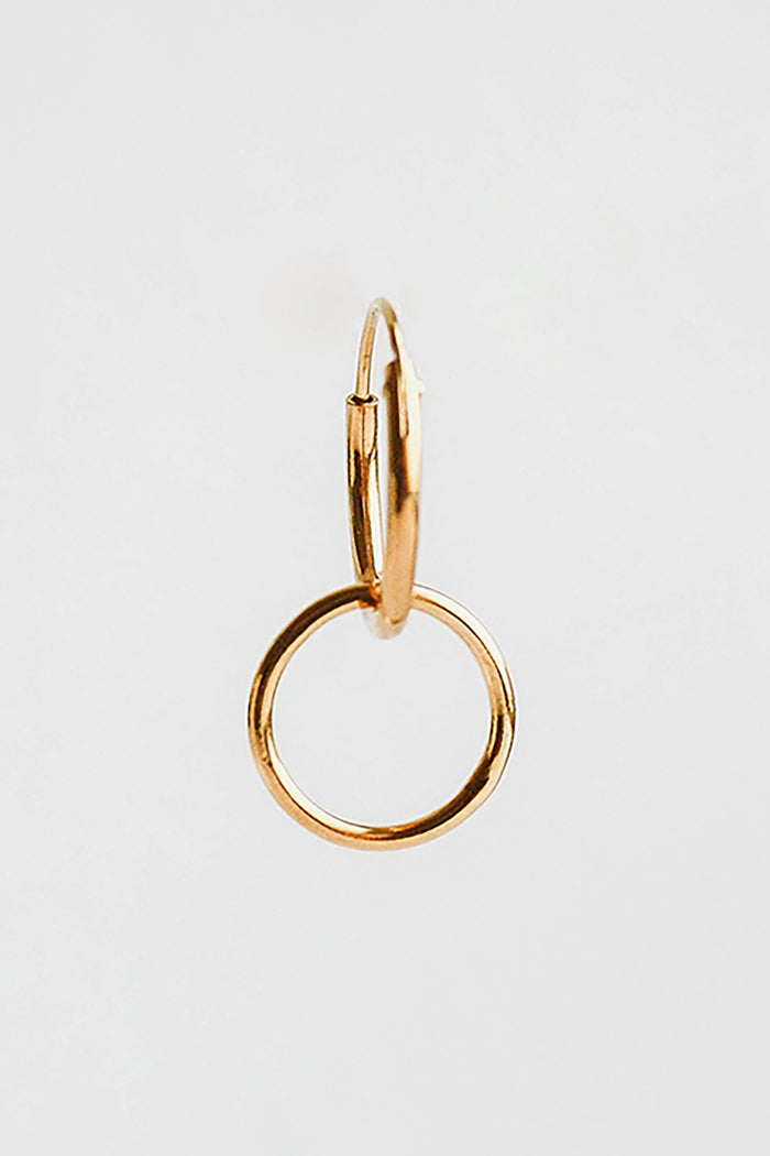 Accessories - Lewis Earring Hoop Gold <br> By Neinties