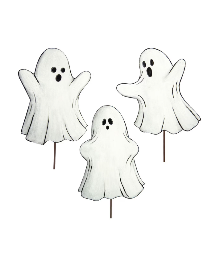 Lined Ghost Set of 3