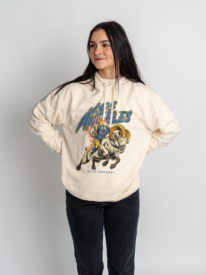 LOS ANGELES FOOTBALL v2 - LIGHTWEIGHT HOODIE – Lightweight – Dead Threads Apparel