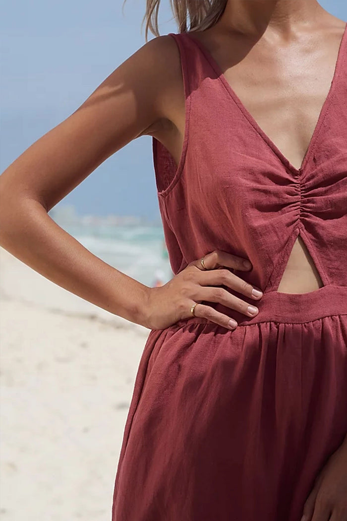 shop louise jumpsuit by Clo Stories on thegreenlabels.com
