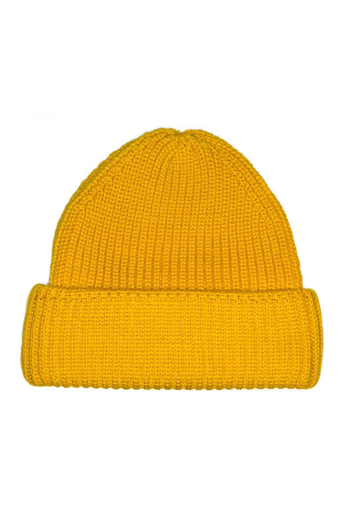 Shop luanda beanie yellow by hatsup. on thegreenlabels.com