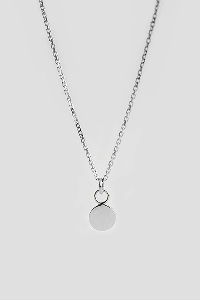 lumi necklace sterling silver by Neinties on thegreenlabels.com