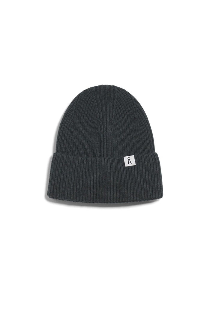 shop maax beanie deep lake by armedangels at thegreenlabels