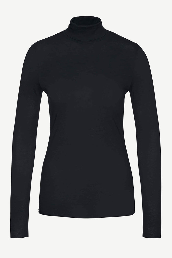Tops - Malena Secondskin Top Black <br> By Armedangels