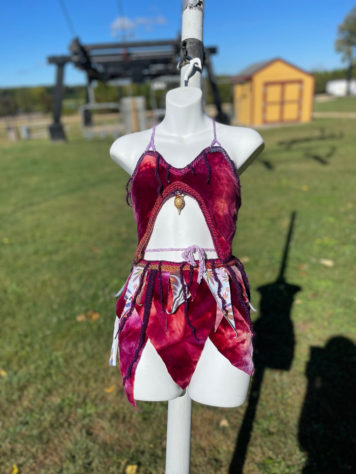 Mariana (XS/SM) - Handmade Crochet Ravewear Casualwear Oufit