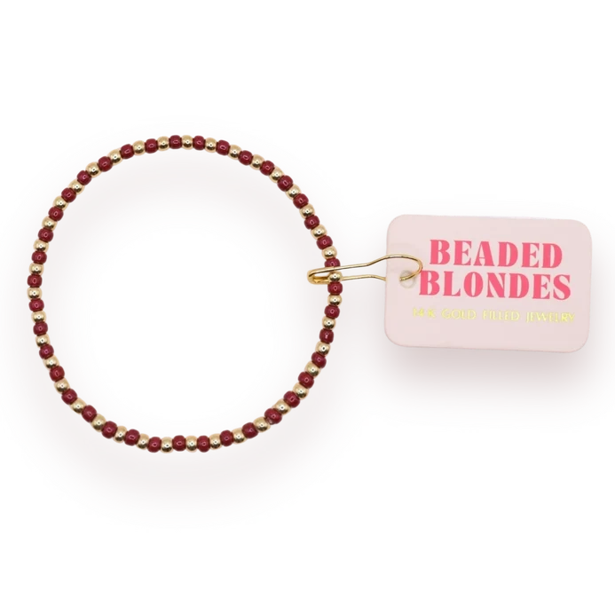 Maroon Demi Bracelet