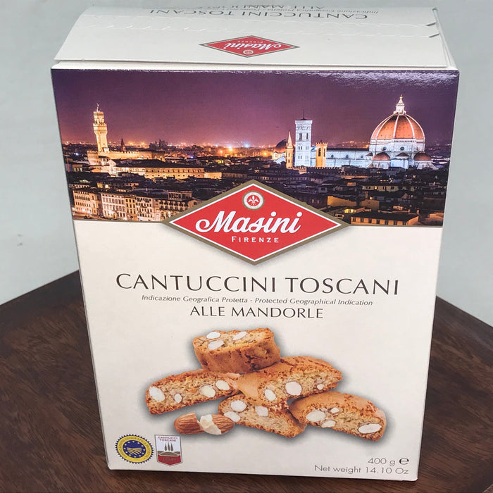 MASINI, CANTUCCINI ALMOND BISCOTTI 14oz. (8-Packs )
