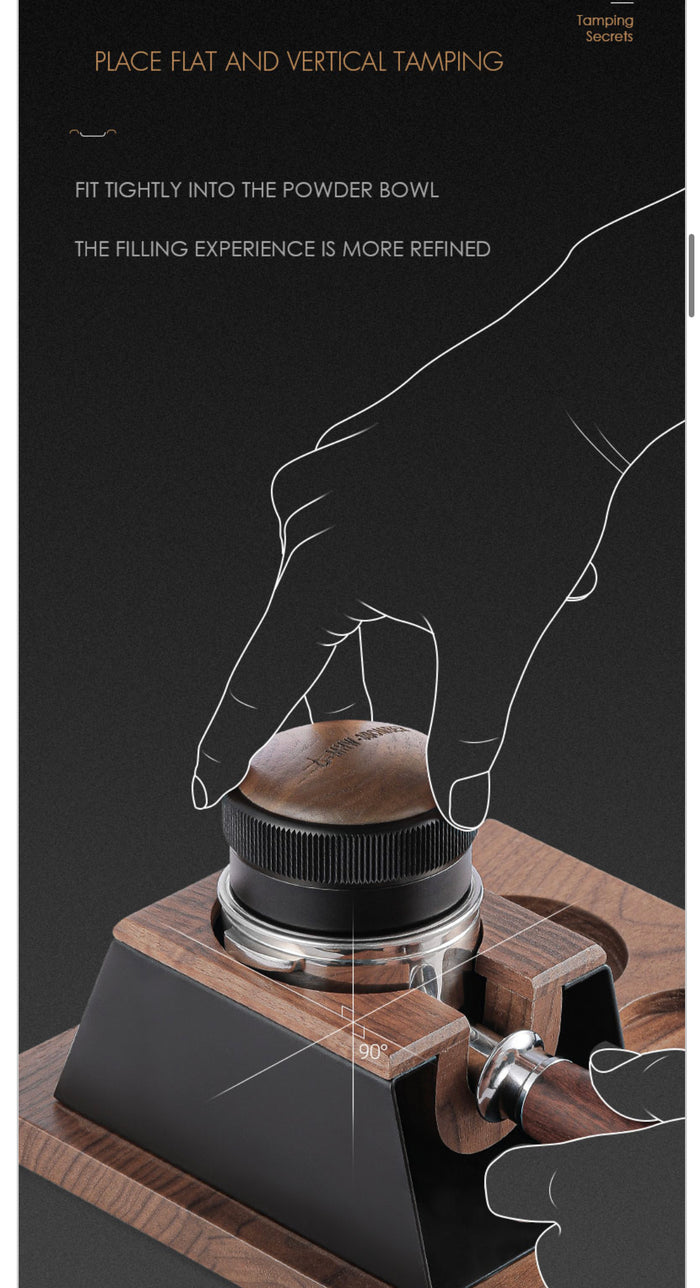 MHW-3BOMBER Coffee Tamper&distributor 51~58mm Espresso Tamper Adjustable Depth