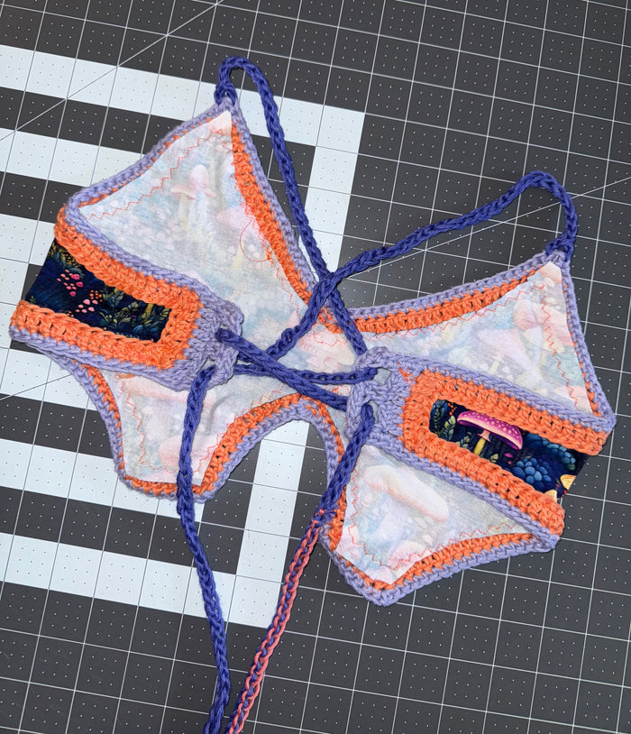 Mushroom Mania 1.0 Bikini Top - XS-M