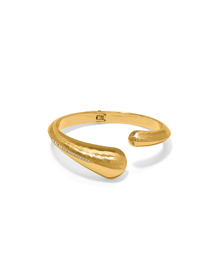 Nile Gold Open Hinge Bangle