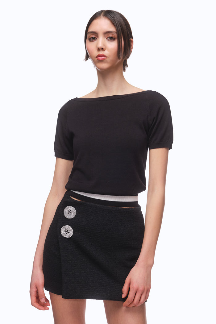 NO4 Top - BLACK