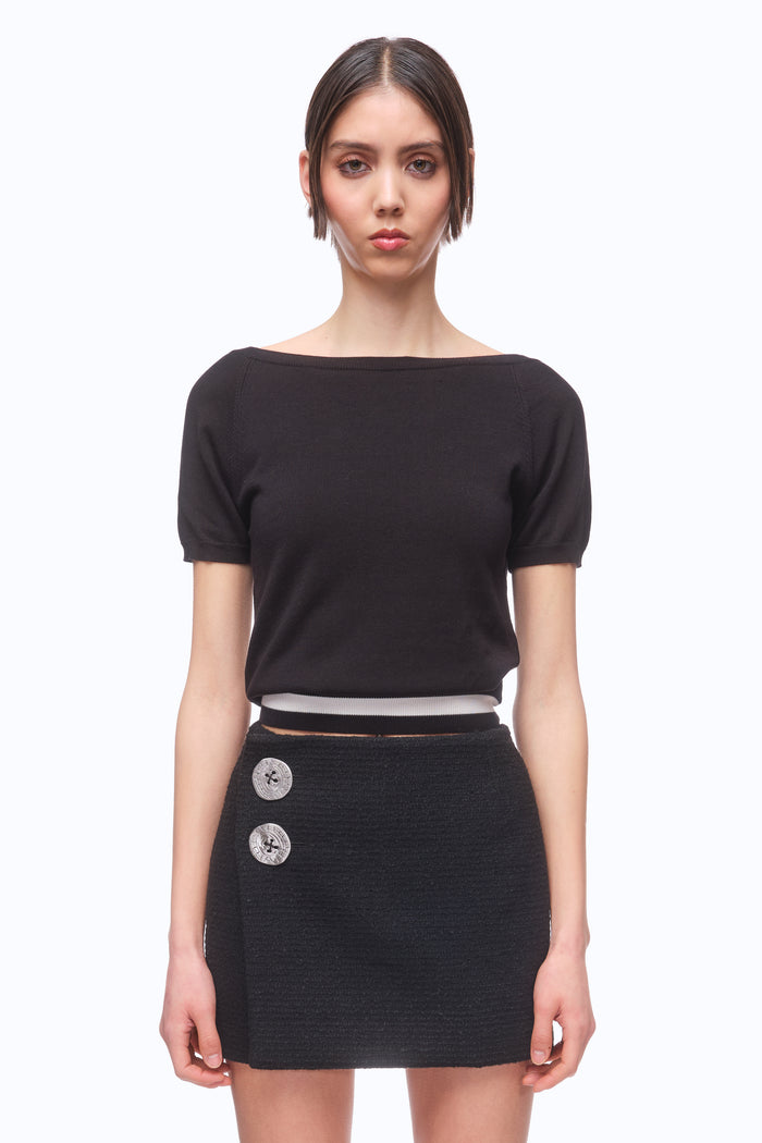 NO4 Top - BLACK