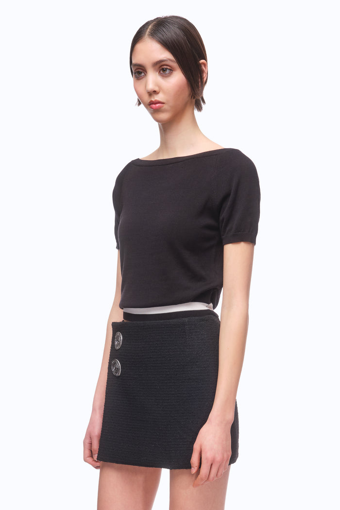 NO4 Top - BLACK