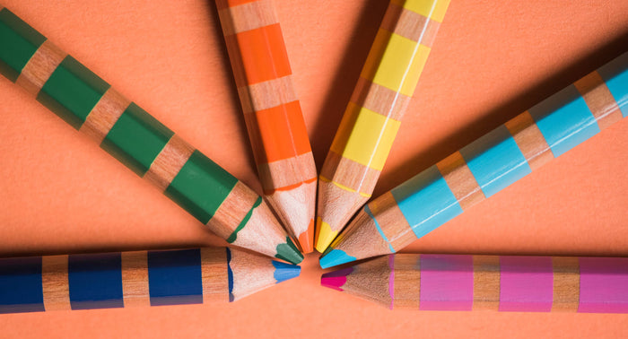 Otters 6 Double-Sided Pencils