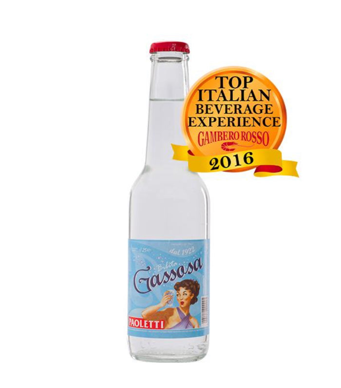Paoletti Gassosa, Soft Drink, Made in Italy, 8.4 fl oz | 250ml