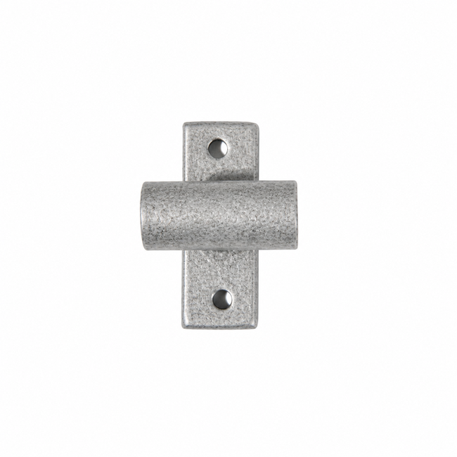 Pillow Bar Center Mount in Heritage Silver