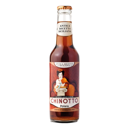 Polara / Chinotto Soft Drink Antica Ricetta Sicilian -( 24-bottles x 9.29 fl oz)