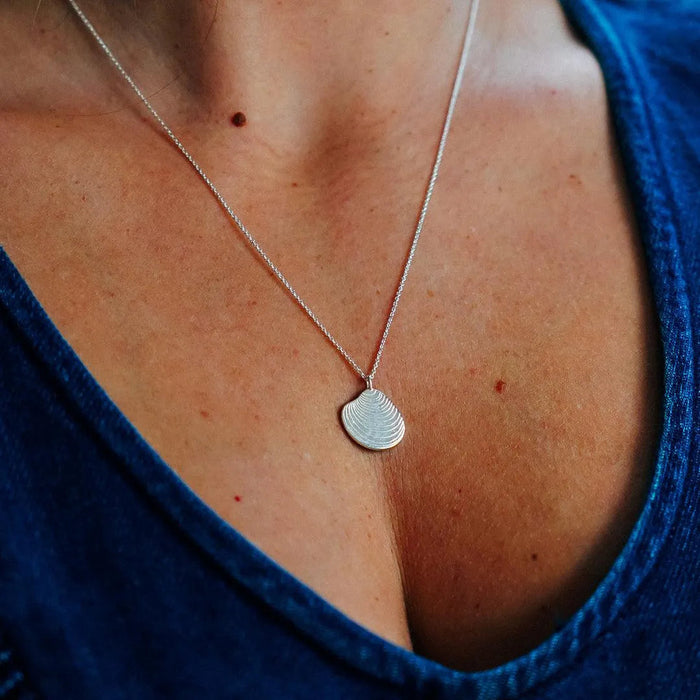 Quahog Shell Necklace