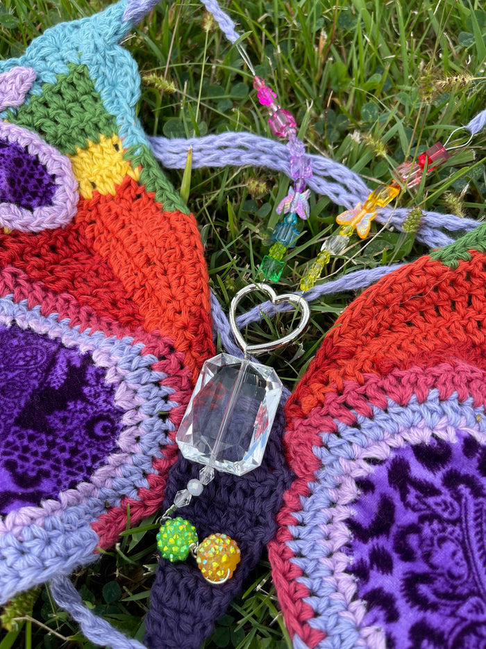 (Sm/M) Rainbow Fairy Butterfly Top