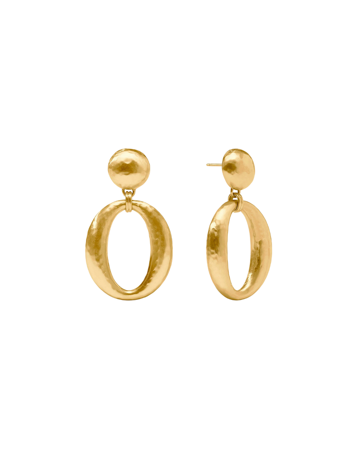 Solara Orbit Statement Earring, Gold
