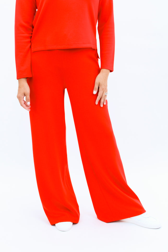SPANX AirEssentials® Wide Leg Pant, Spanx Red