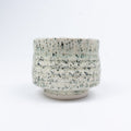 Splatterware Low Wide Ribbed Teabowl