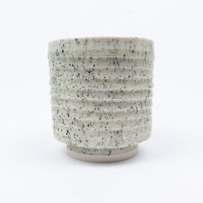 Splatterware  Teabowl  w Throwing Lines