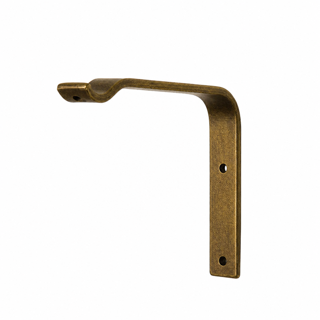 Standard Bypass Mount long Projection- 1 1/4 in Antique Gold