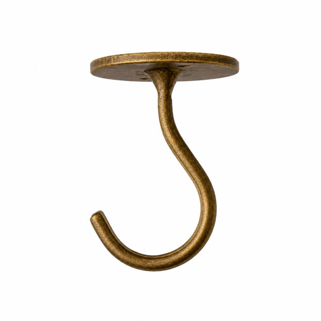 Standard Ceiling Mount-1 1/4 in Antique Gold