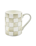 Sterling Check Porcelain Mug