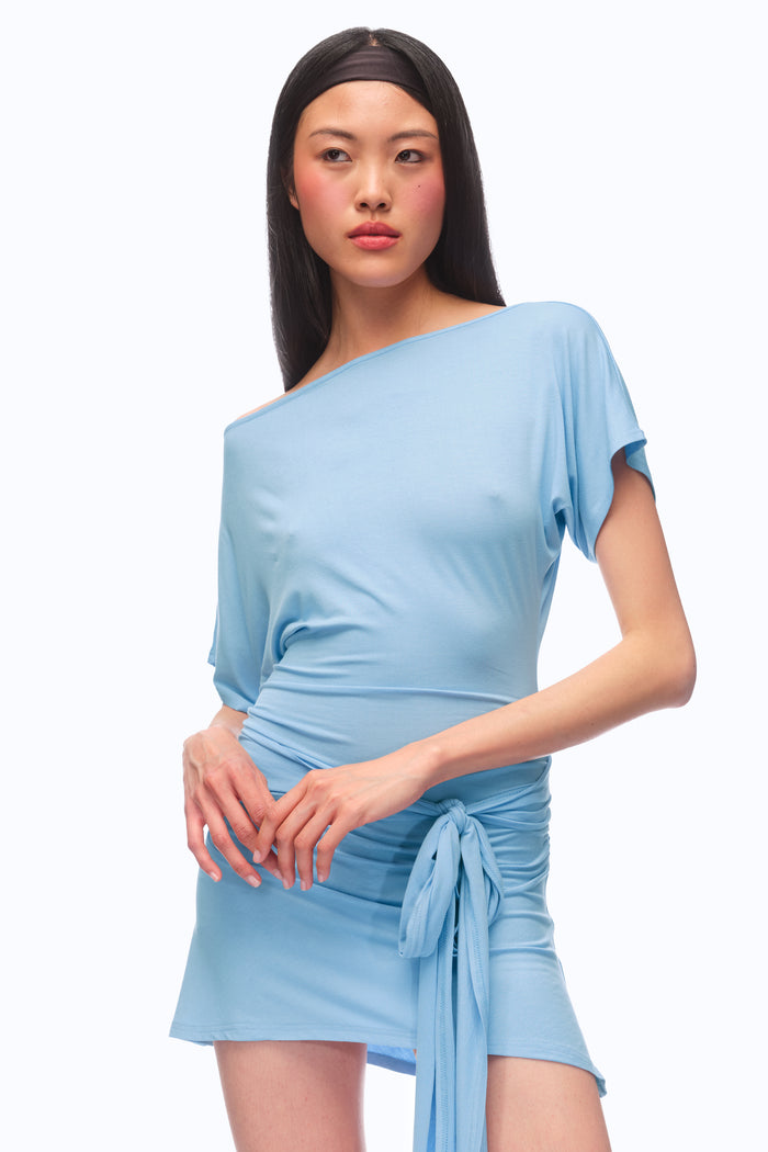 The Serein Dress - CORNFLOWER