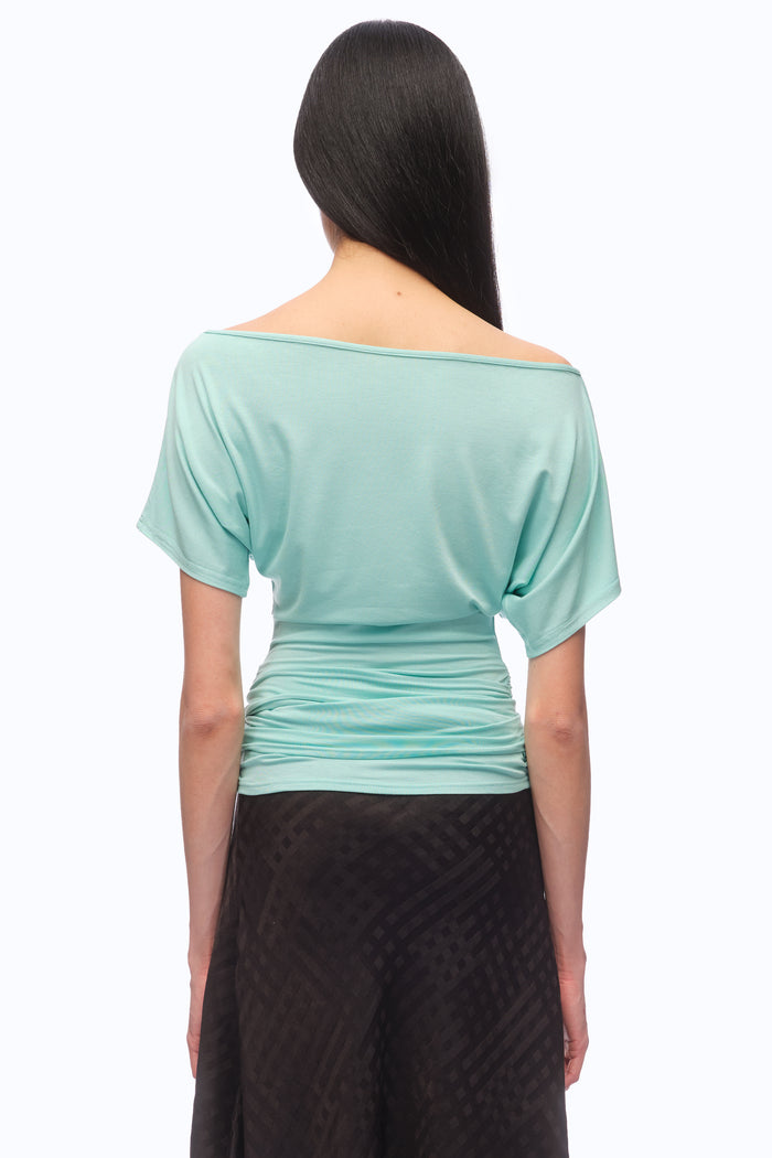 The Serein Top - AQUA