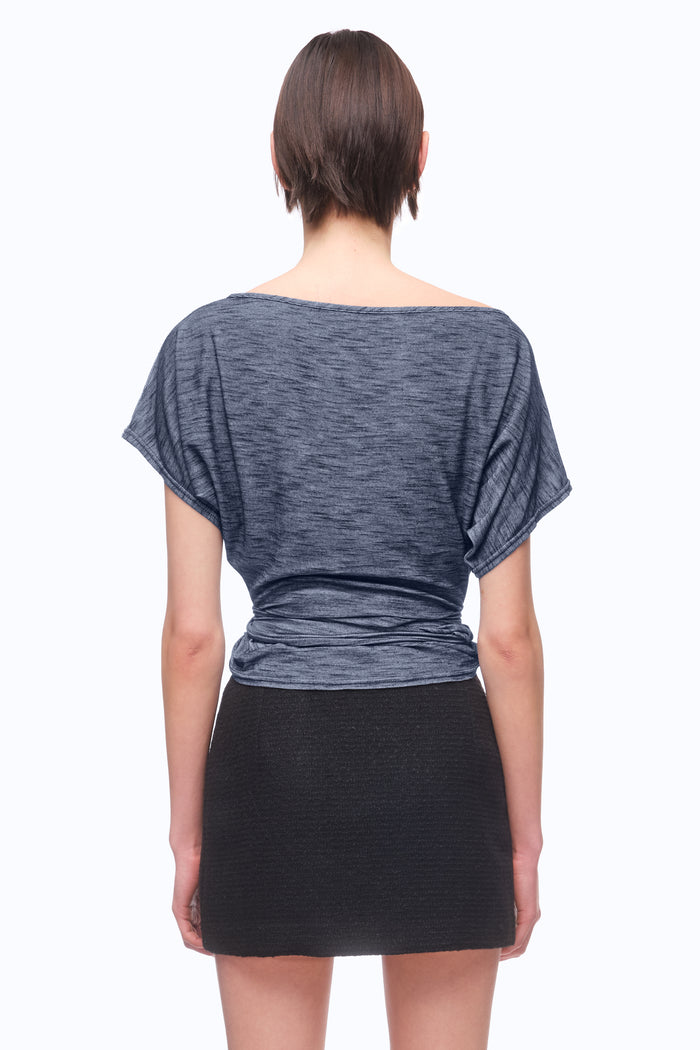 The Serein Top - DENIM